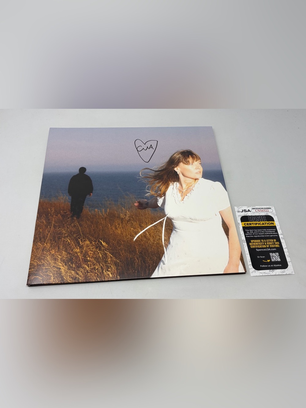 Courtney‎ Marie Andrews signed Valentine Album JSA COA